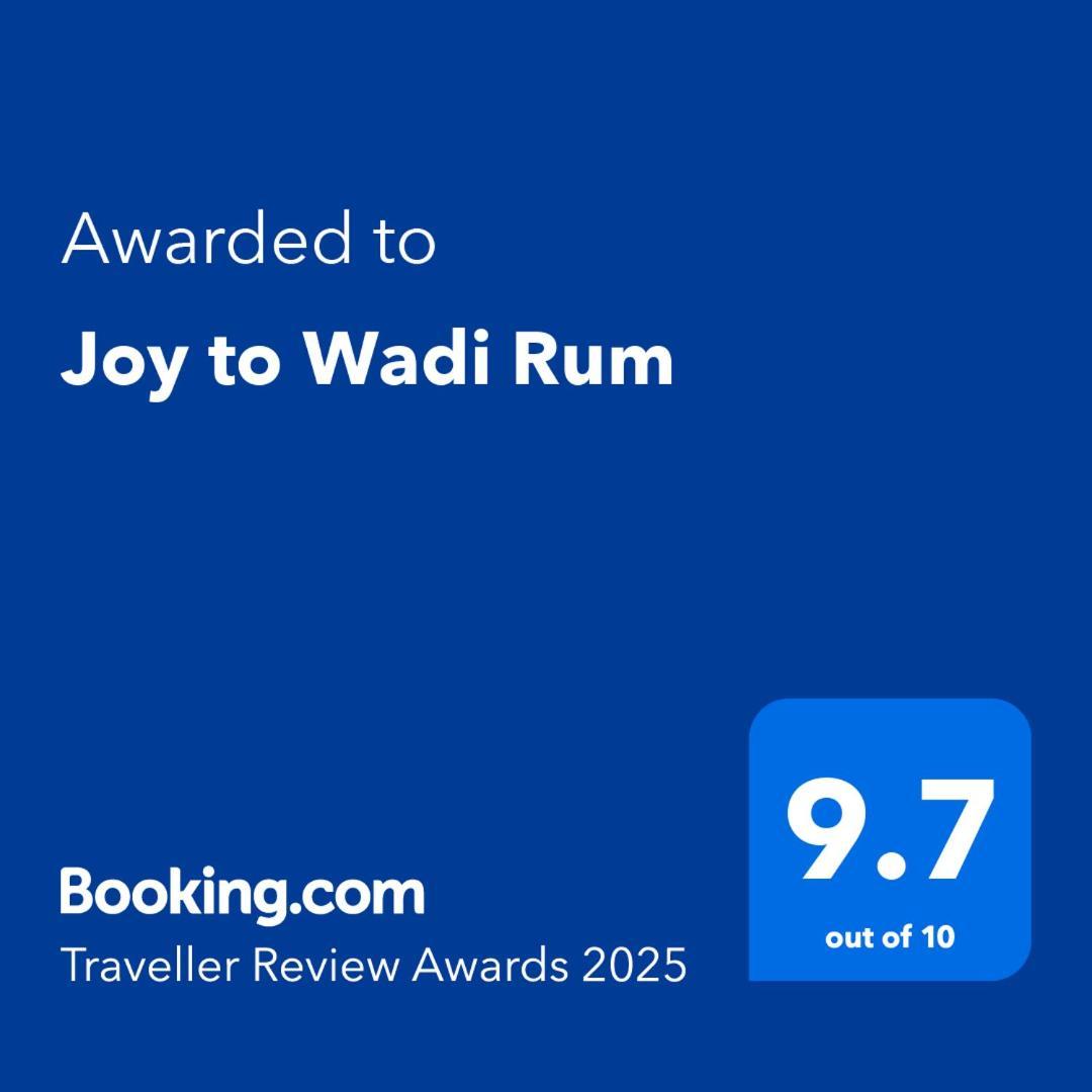 Joy To Wadi Rum Exterior foto
